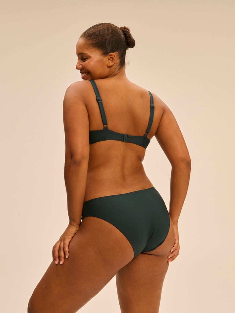 Haut de maillot de bain avec armatures - Vert Tropical