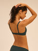Haut de maillot de bain à coque - Vert Tropical