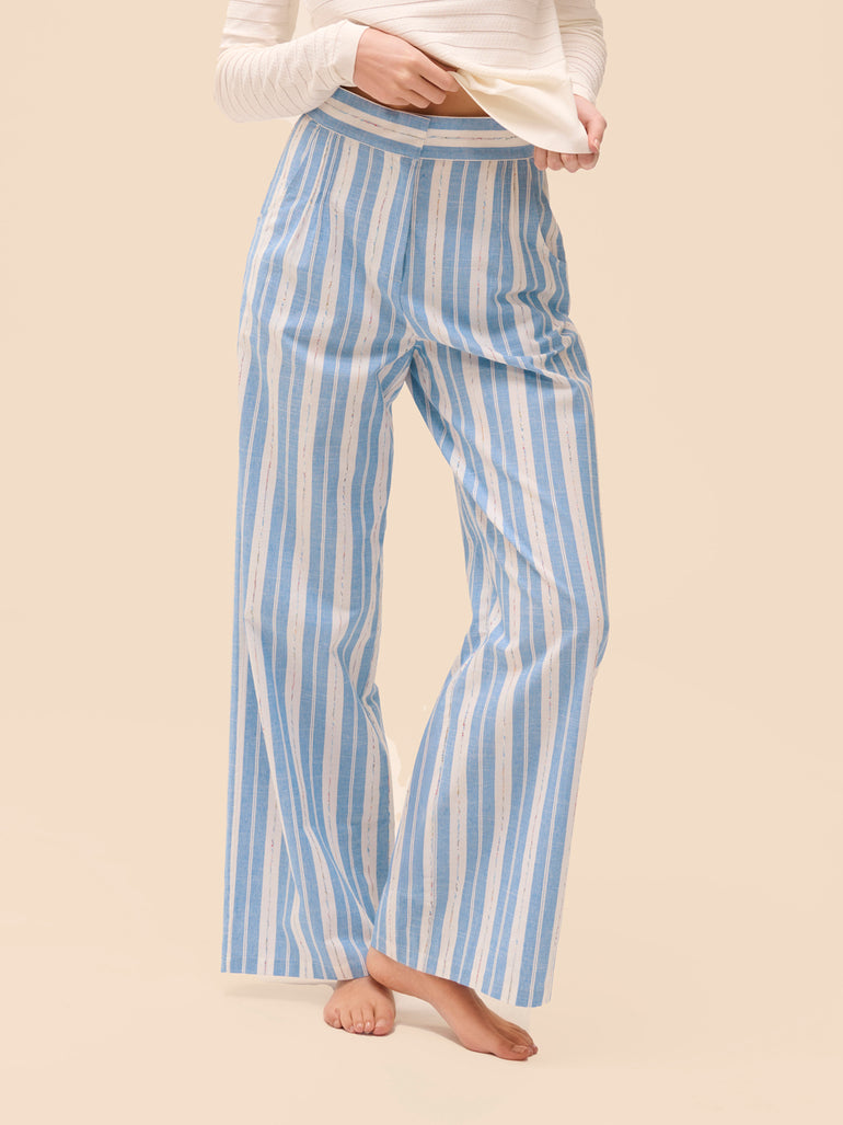 Pantalon - Bleu Transat