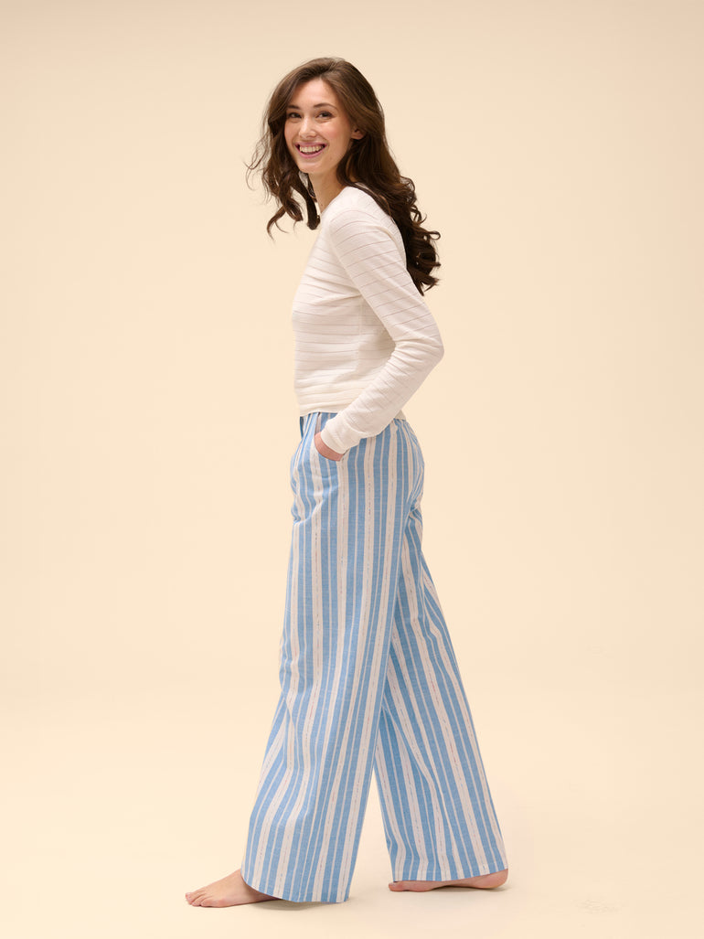 Pantalon - Bleu Transat