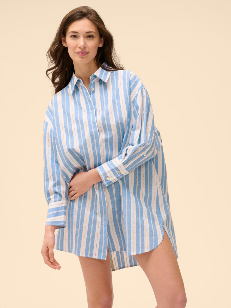 Chemise - Bleu Transat