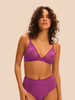Soutien-gorge triangle sans-armatures - Violet Divine