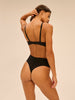 String gainant taille haute - Noir
