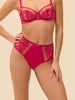 Culotte taille haute - Cranberry