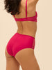 Culotte taille haute - Cranberry
