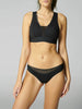 Brassière de sport sans armatures - Noir