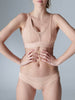 Brassière de sport sans armatures - Rose yogi