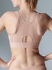 Brassière de sport sans armatures - Rose yogi