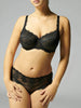 Soutien-gorge avec armatures decollete carre - Noir