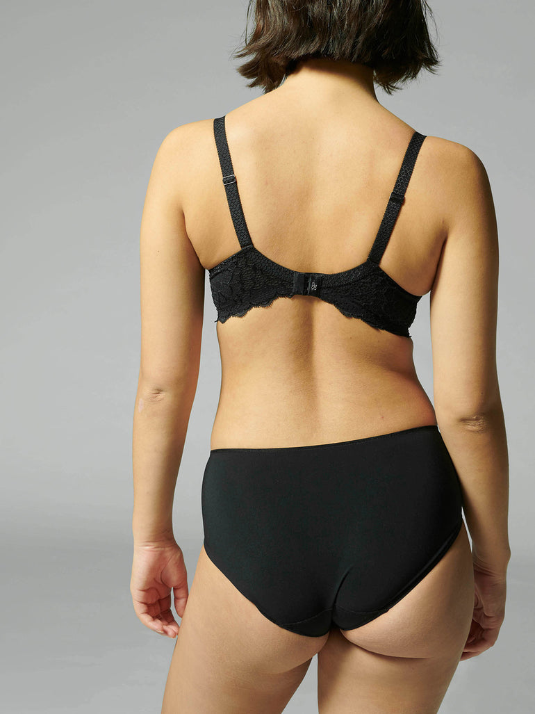 Soutien-gorge spacer décolleté plongeant - Noir