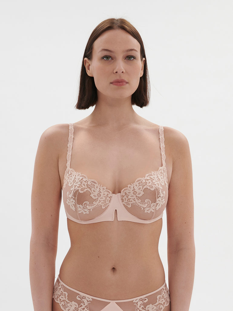 Soutien-gorge corbeille - Rose Nude