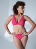 Soutien-gorge sans-armatures structuré - Fuschia