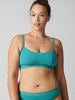 Soutien-gorge triangle sans-armatures - Bleu Saline