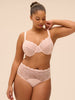 Soutien-gorge emboitant - Poudre Pétale