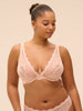 Soutien-gorge triangle avec armatures - Poudre Pétale