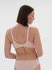 Soutien-gorge avec armature emboitant - Poudre pétale