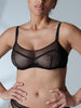 Brassière souple avec armatures - Noir