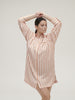 Nuisette manches longues - Peach Nights