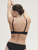 Soutien-gorge sans-armatures structuré - Noir