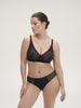 Soutien-gorge sans-armatures structuré - Noir