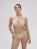 Soutien-gorge avec armatures emboitant - Vanille