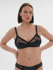 Soutien-gorge triangle sans-armatures - Noir