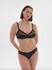 Soutien-gorge triangle sans-armatures - Noir