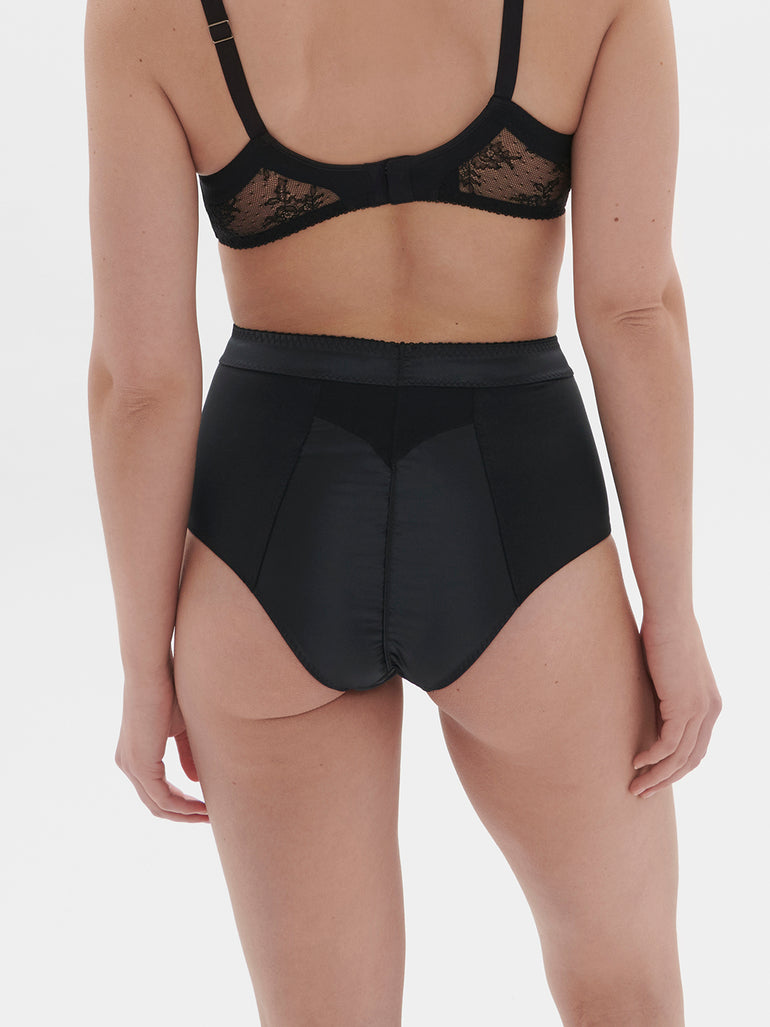 Culotte taille haute - Noir