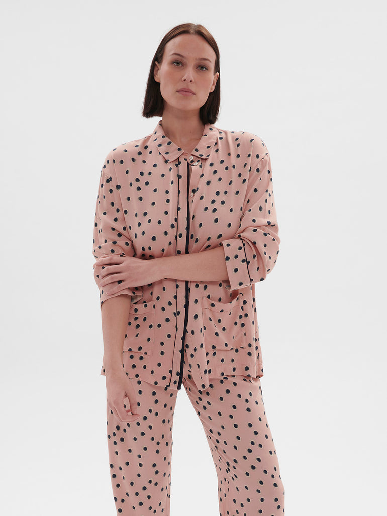 Chemise - Imprimé Rose Encens