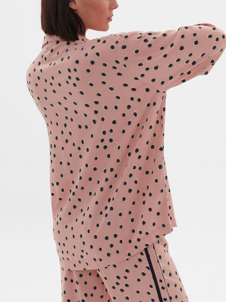 Chemise - Imprimé Rose Encens