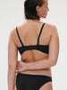 Haut de maillot de bain bandeau mousse avec armatures - Noir