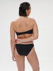Haut de maillot de bain bandeau mousse avec armatures - Noir