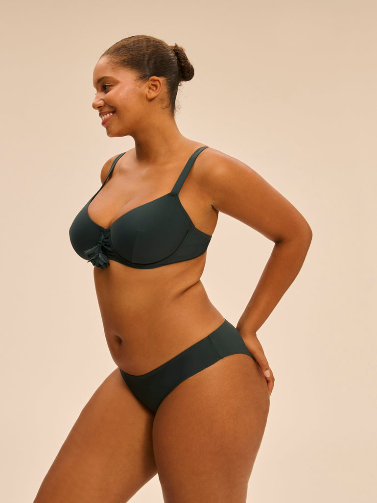 Culotte de bain - Vert Tropical