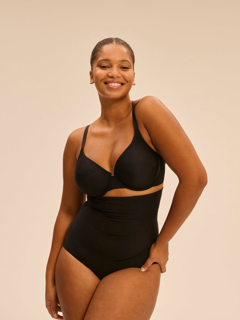 Culotte haute gainante - Noir