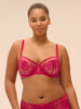 Soutien-gorge corbeille - Cranberry