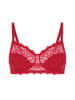 Soutien-gorge sans-armatures structuré - Rouge Tango