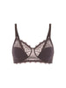 Soutien-gorge sans armatures structuré - Gris Graphite