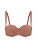 Soutien-gorge sans bretelles en Spacer 3D - Brun coco