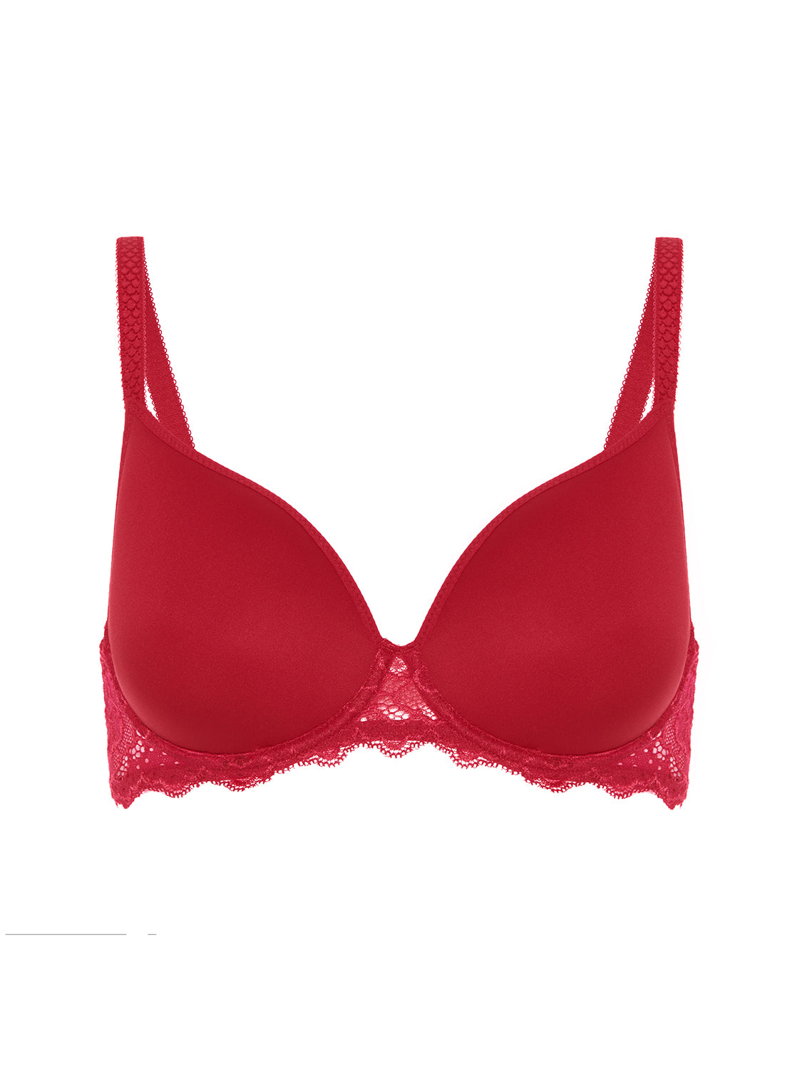 Soutien-gorge spacer décolleté plongeant - Rouge Tango