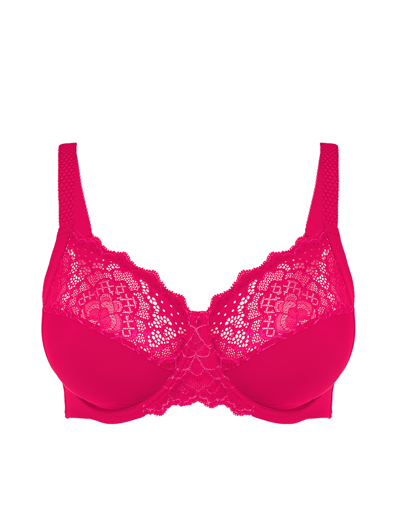 Soutien-gorge avec armature emboitant - Rose Teaberry