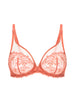 Soutien-gorge avec armatures décolleté plongeant - Rose Ginger