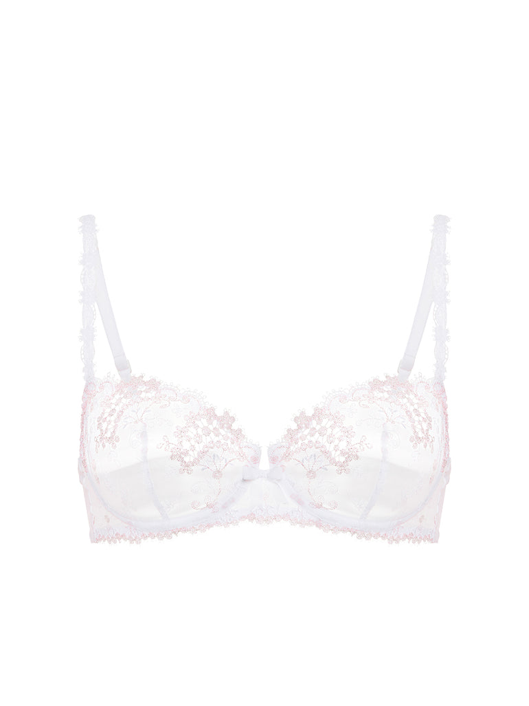 Soutien-gorge corbeille - Blanc Cristal