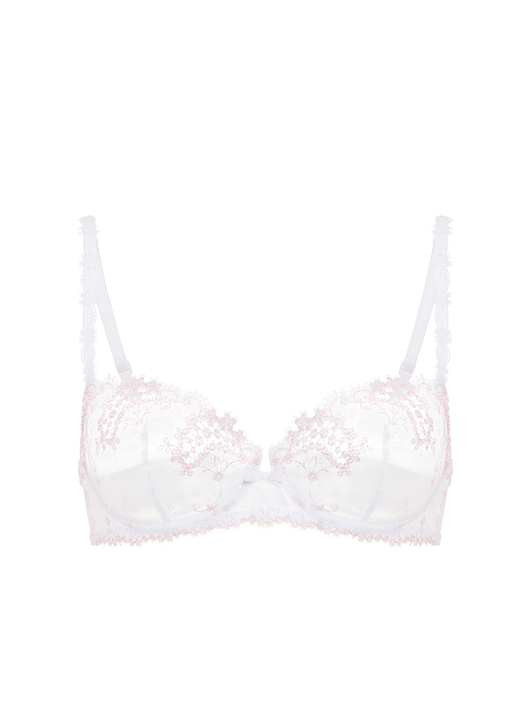 Soutien-gorge corbeille - Blanc Cristal