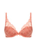 Soutien-gorge push-up décolleté plongeant - Rose Ginger