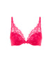 Soutien-gorge push-up décolleté plongeant - Rose Fabuleux
