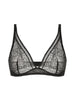 Soutien-gorge sans-armatures structuré - Noir