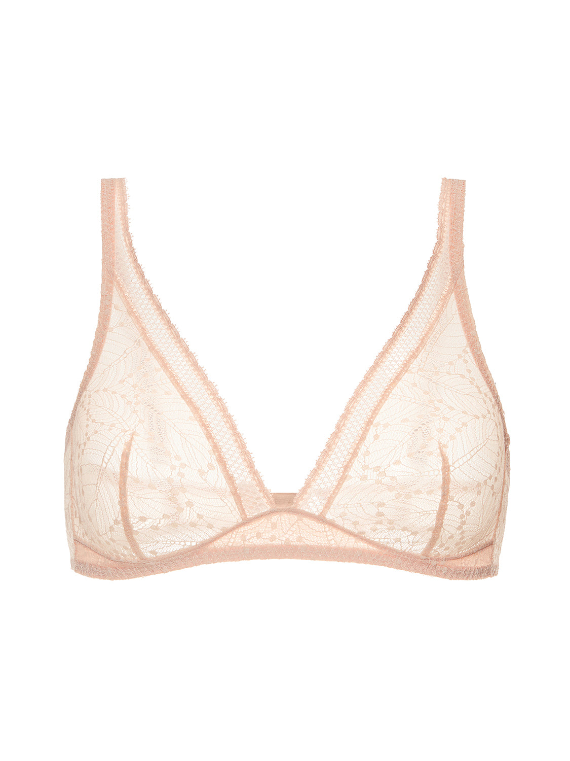 Soutien-gorge sans-armatures structuré - Sable Rose