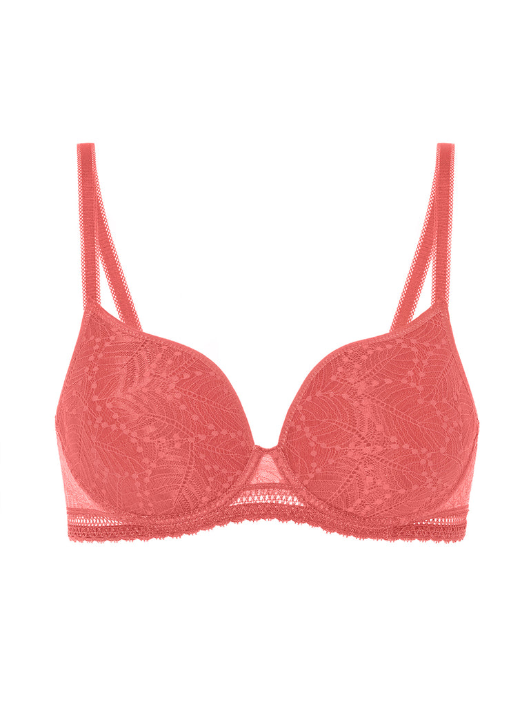 Soutien-gorge spacer décolleté plongeant - Rose Texas