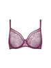Soutien-gorge avec armatures moulé décolleté plongeant - Mûre