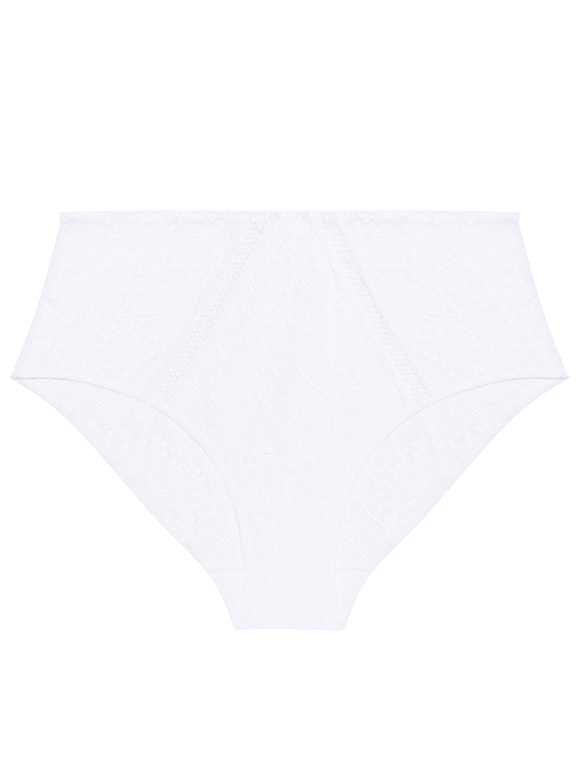 Culotte taille haute - Blanc